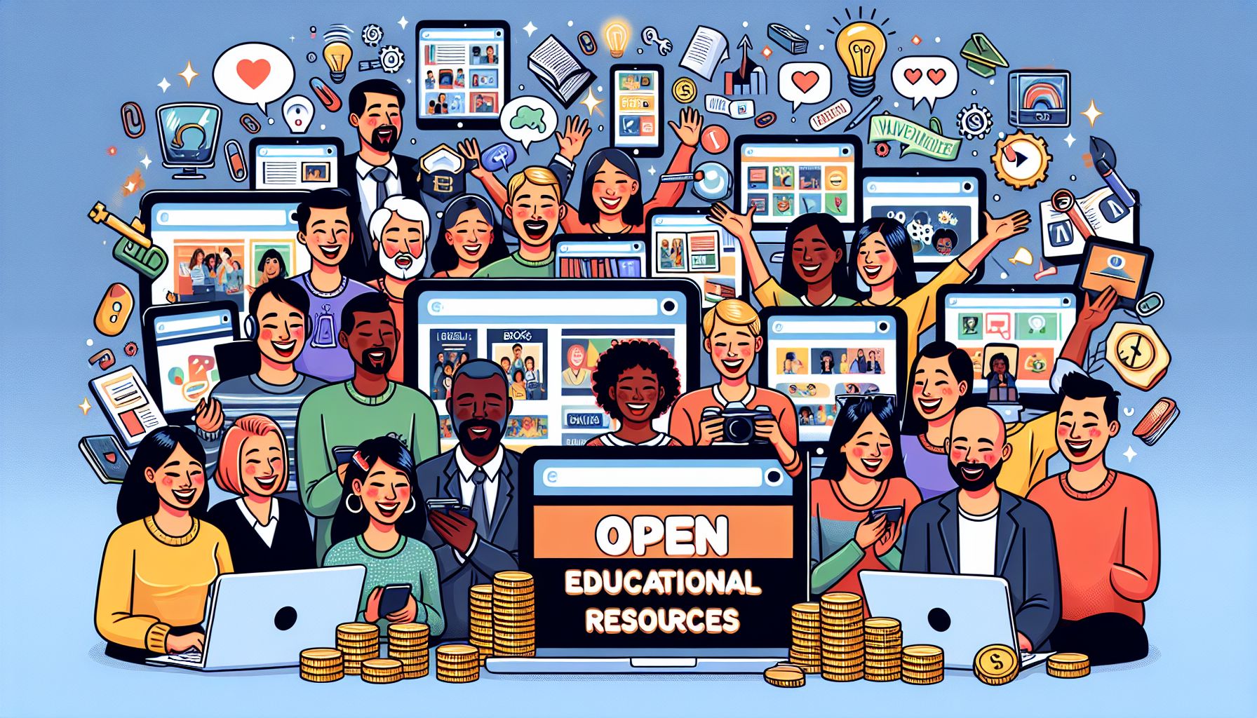 The Benefits of Using Open Educational Resources for University Students
