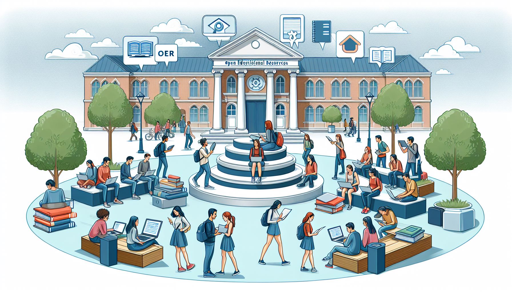 Unleash the Power of Open Educational Resources for University Students