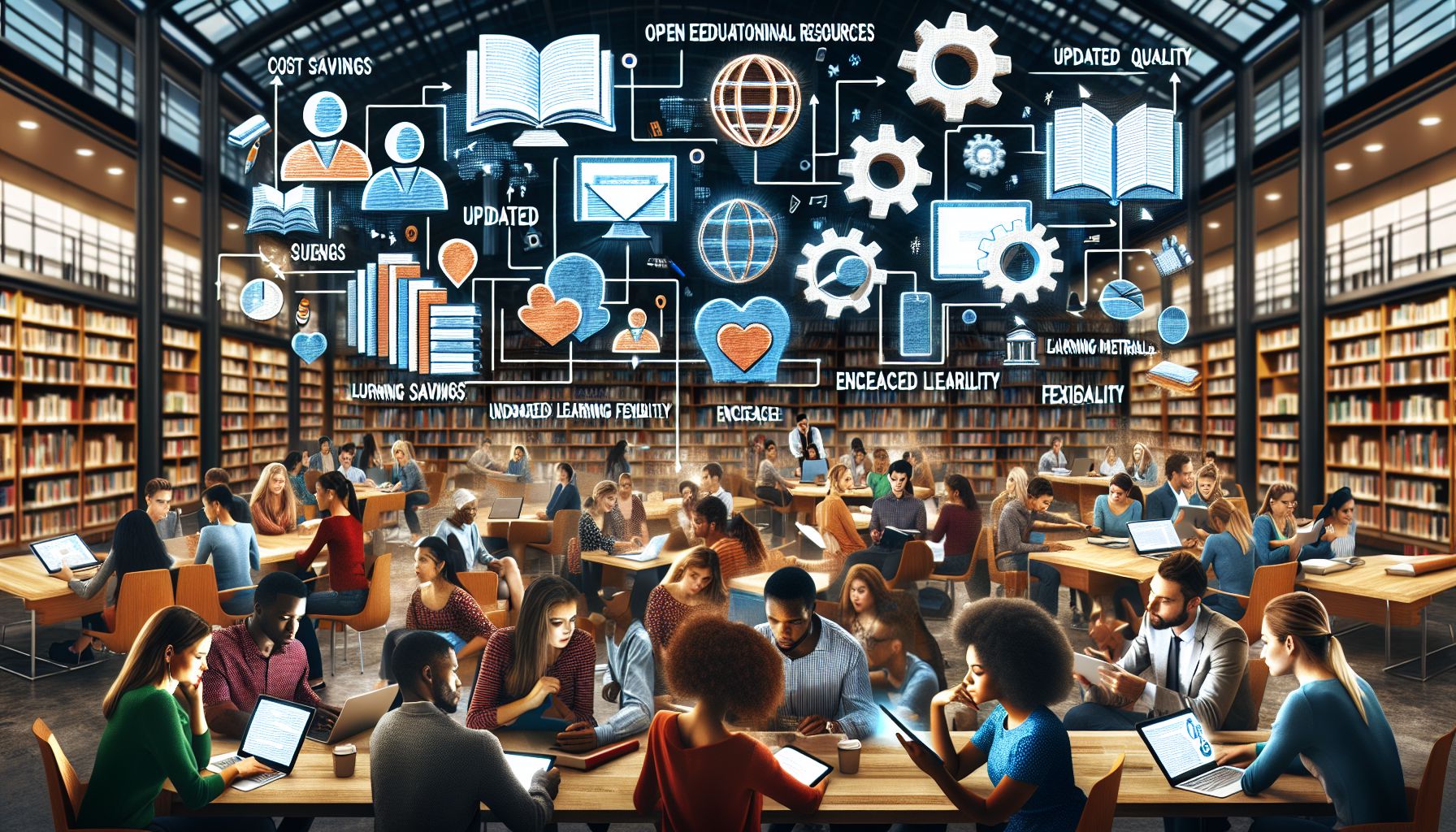 The Benefits of Open Educational Resources for University Students